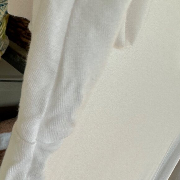 New - No Tags - Michael Tyler White Bow Tie Shirt - Size L - Picture 4 of 9